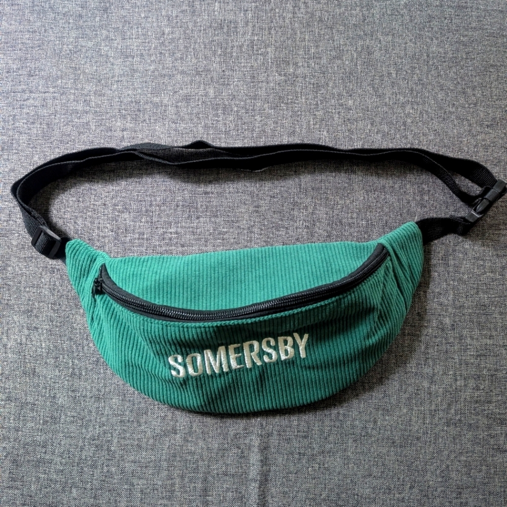 Somersby Cider Green Corduroy Belt Bag